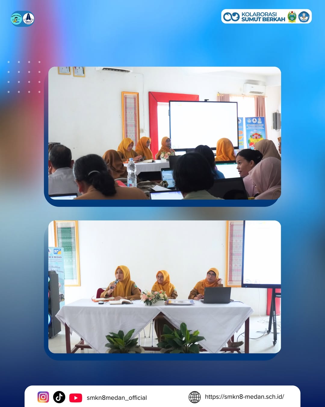 Rapat Pleno SMK Negeri 8 Medan Semester Ganjil Tahun Ajaran 2025-2026telah dilaksanakan pada Sen (1)