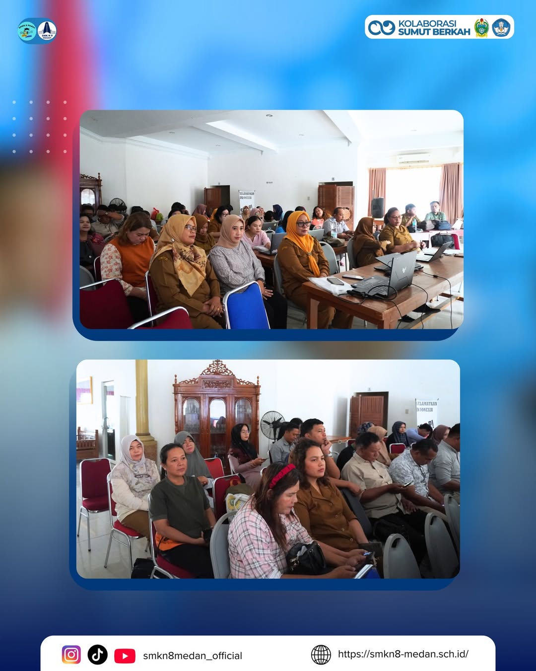 Rapat Pleno SMK Negeri 8 Medan Semester Ganjil Tahun Ajaran 2025-2026telah dilaksanakan pada Sen (3)