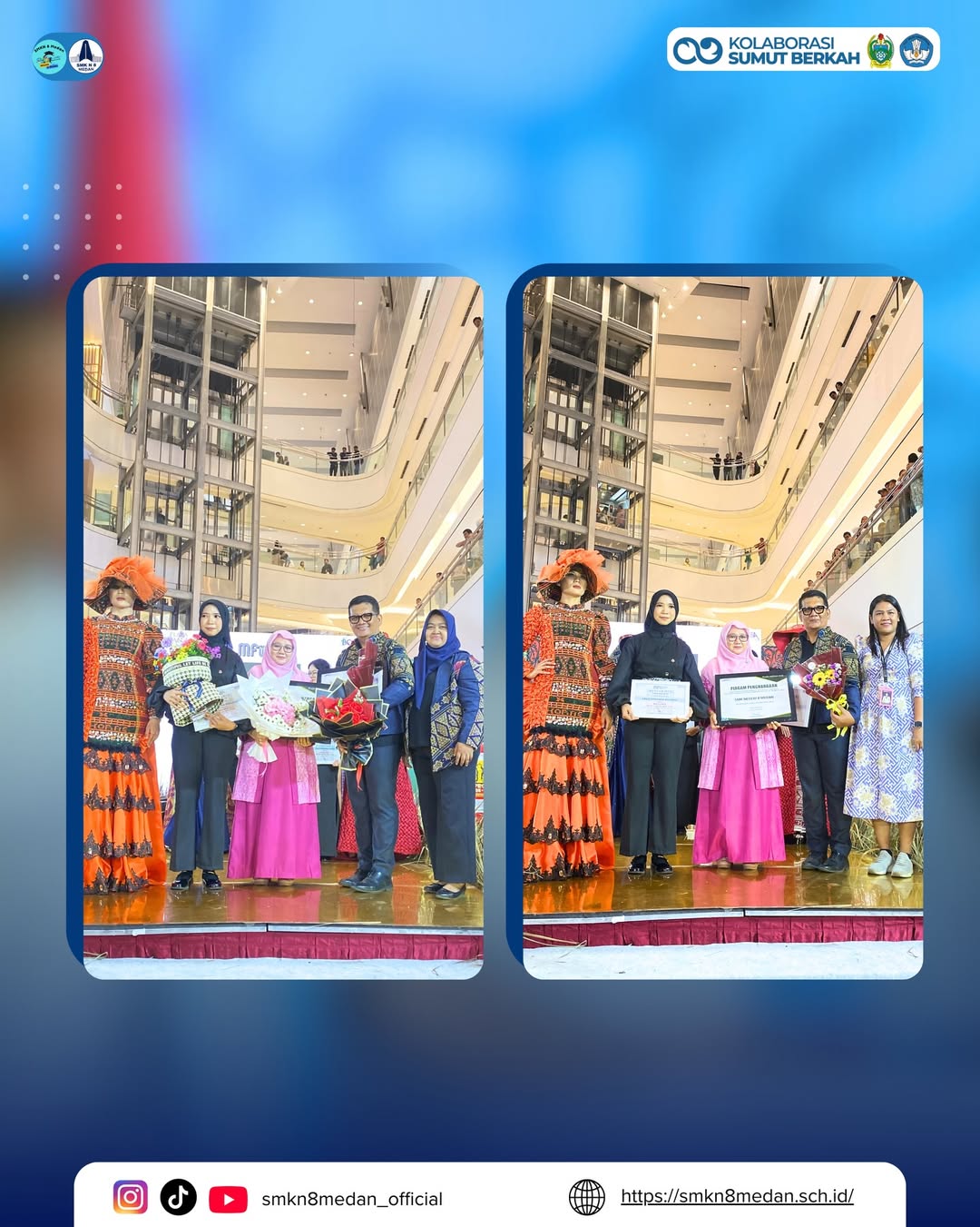 SMK Negeri 8 Medan Bersinar di Medan Fashion Week 2026 ✨SMK Negeri 8 Medan kembali menorehkan pr (7)