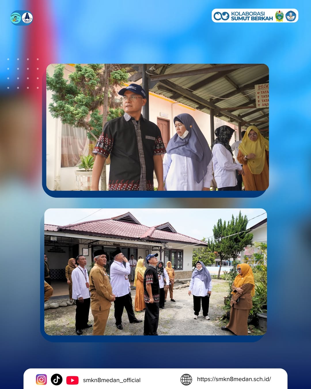SMK Negeri 8 Medan menerima kunjungan Direktur Jenderal Pendidikan Vokasi, Bapak Tatang Muttaqin (2)