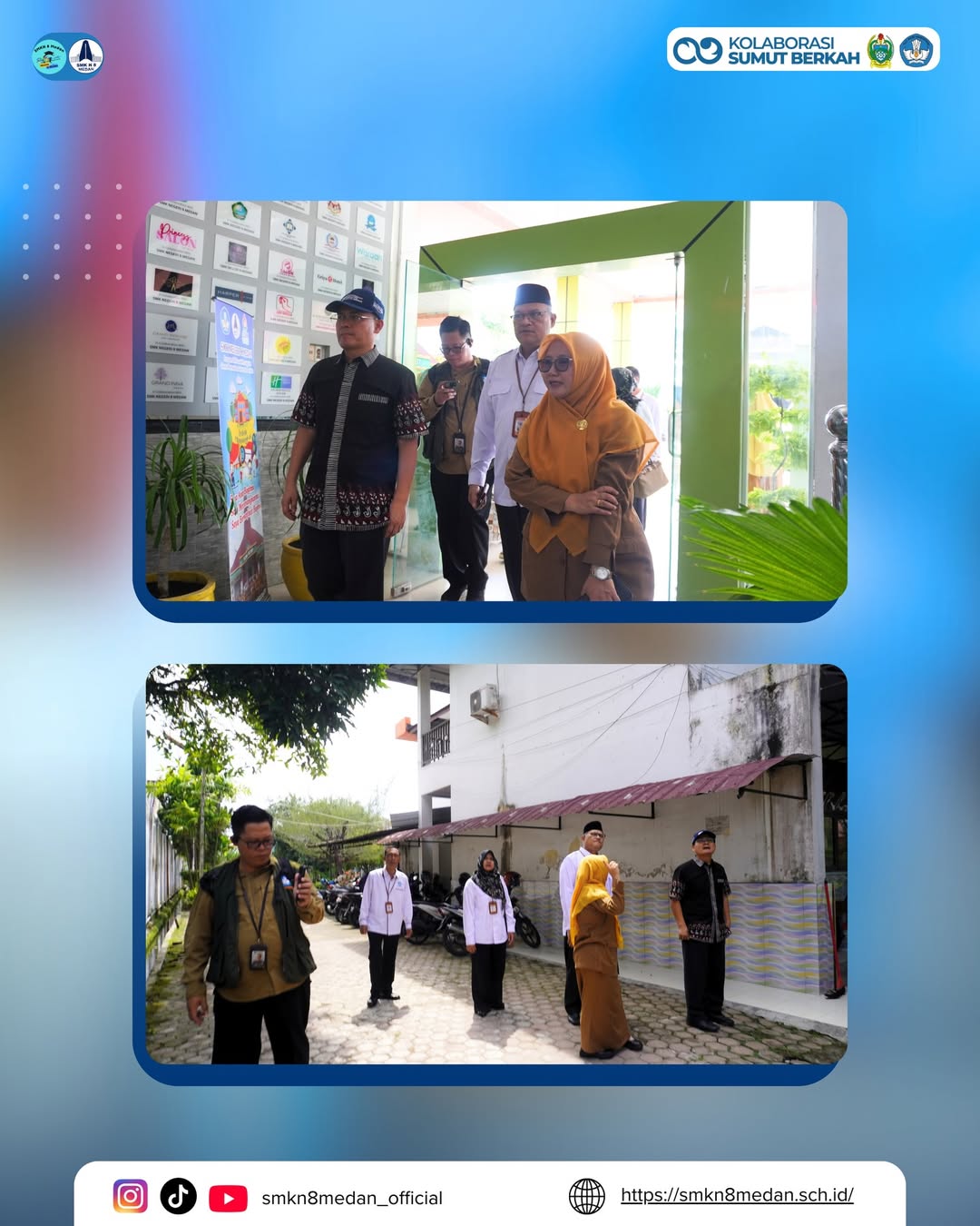SMK Negeri 8 Medan menerima kunjungan Direktur Jenderal Pendidikan Vokasi, Bapak Tatang Muttaqin (3)