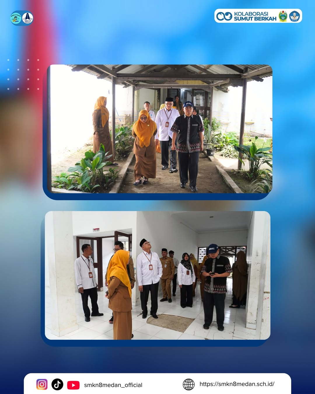 SMK Negeri 8 Medan menerima kunjungan Direktur Jenderal Pendidikan Vokasi, Bapak Tatang Muttaqin (5)