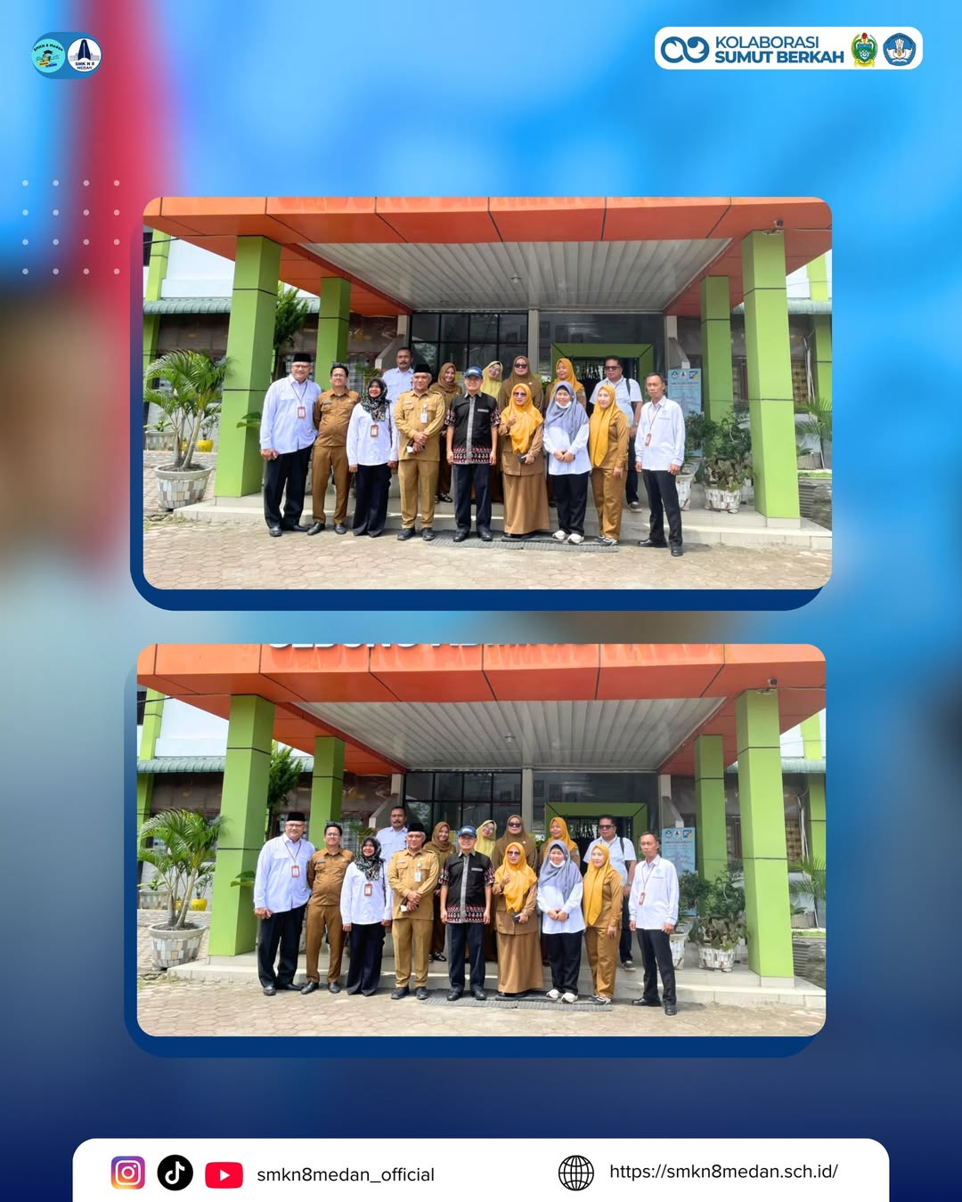 SMK Negeri 8 Medan menerima kunjungan Direktur Jenderal Pendidikan Vokasi, Bapak Tatang Muttaqin (7)