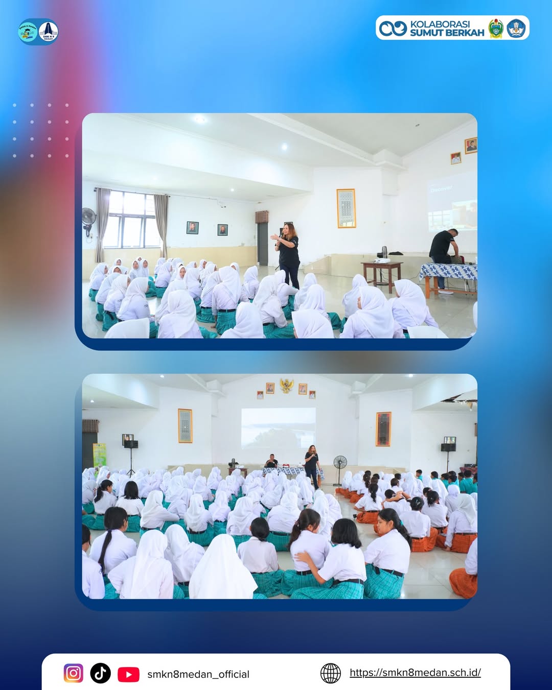 SMK Negeri 8 Medan menerima kunjungan Industri Hospitality Group (IHG) bersama Hotel Indigo Bint (1)