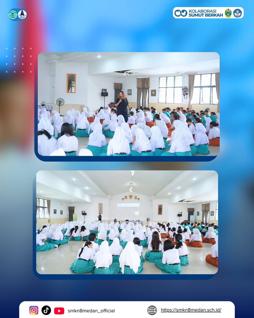 SMK Negeri 8 Medan menerima kunjungan Industri Hospitality Group (IHG) bersama Hotel Indigo Bint (2)