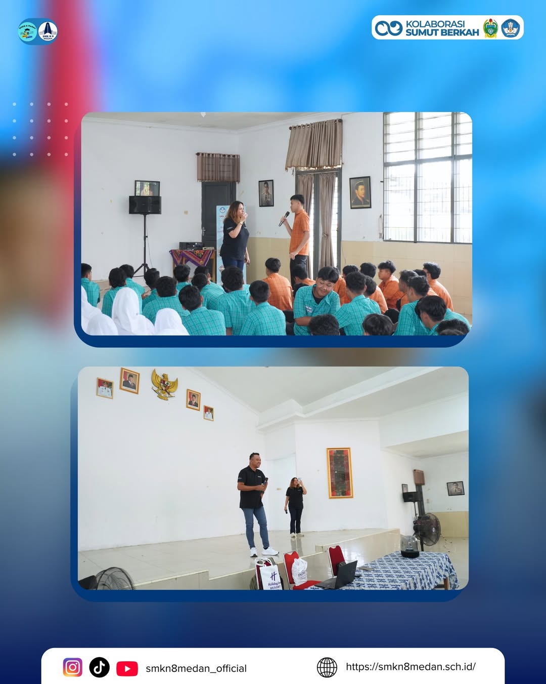 SMK Negeri 8 Medan menerima kunjungan Industri Hospitality Group (IHG) bersama Hotel Indigo Bint (3)