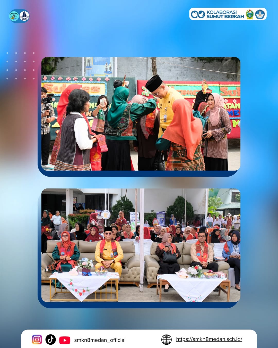 SMK Negeri 8 Medan sukses menyelenggarakan Job Fair 2026, Penguatan Kemitraan & Peluncuran Serti (1)