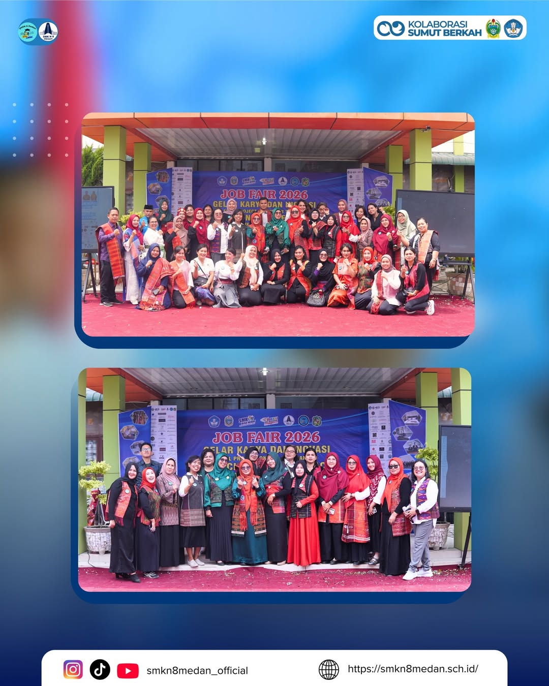 SMK Negeri 8 Medan sukses menyelenggarakan Job Fair 2026, Penguatan Kemitraan & Peluncuran Serti (10)