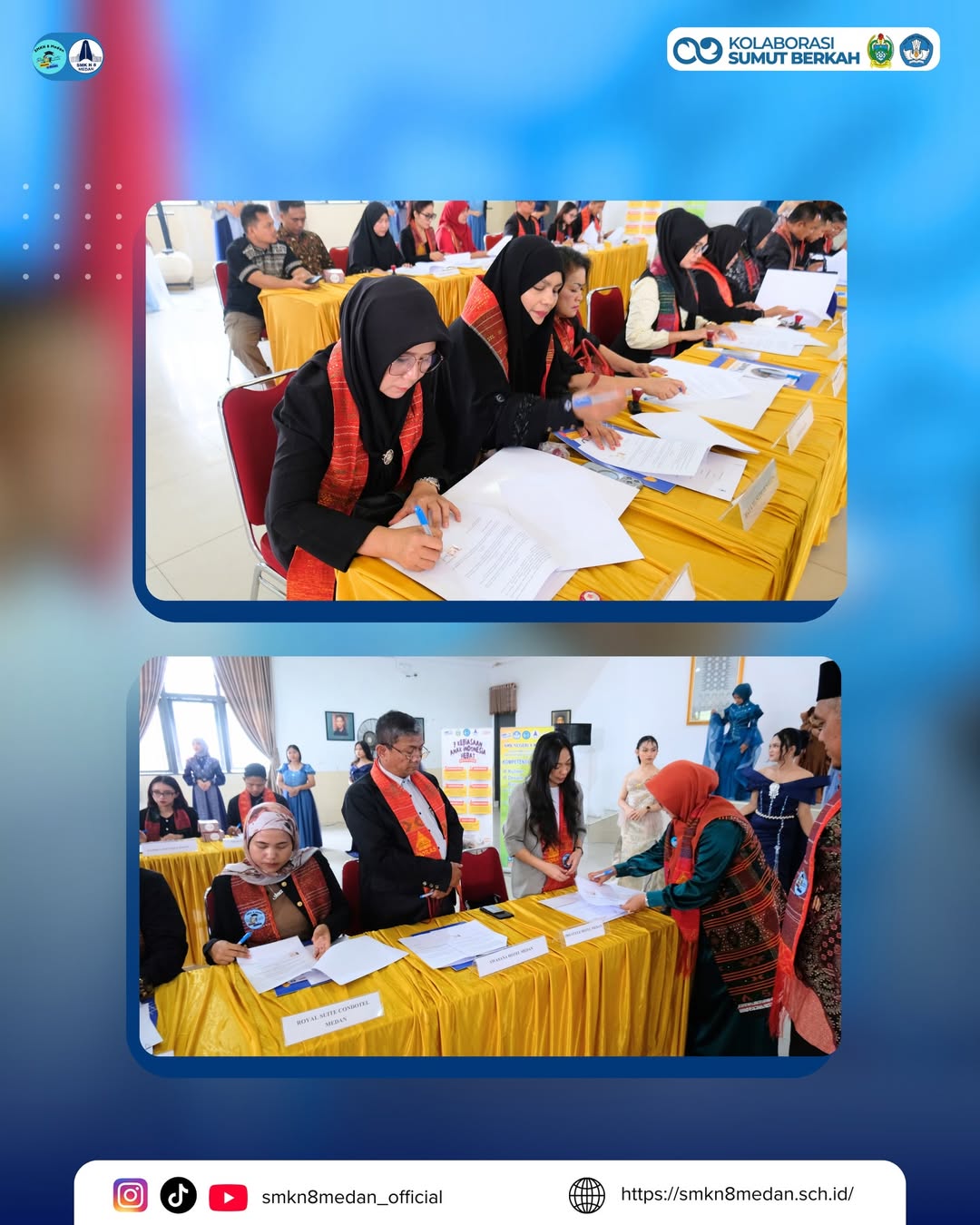 SMK Negeri 8 Medan sukses menyelenggarakan Job Fair 2026, Penguatan Kemitraan & Peluncuran Serti (5)