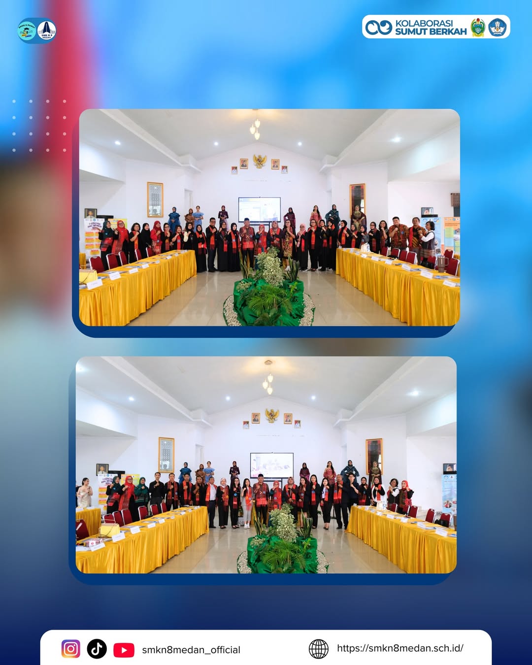 SMK Negeri 8 Medan sukses menyelenggarakan Job Fair 2026, Penguatan Kemitraan & Peluncuran Serti (6)