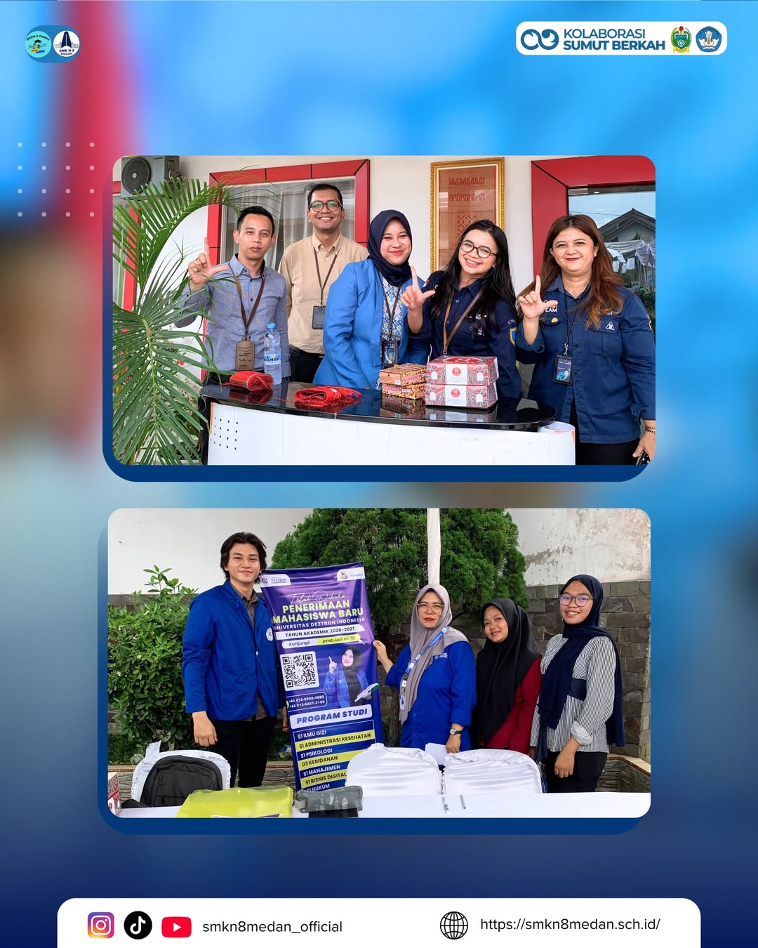 SMK Negeri 8 Medan sukses menyelenggarakan Job Fair 2026, Penguatan Kemitraan & Peluncuran Serti (9)