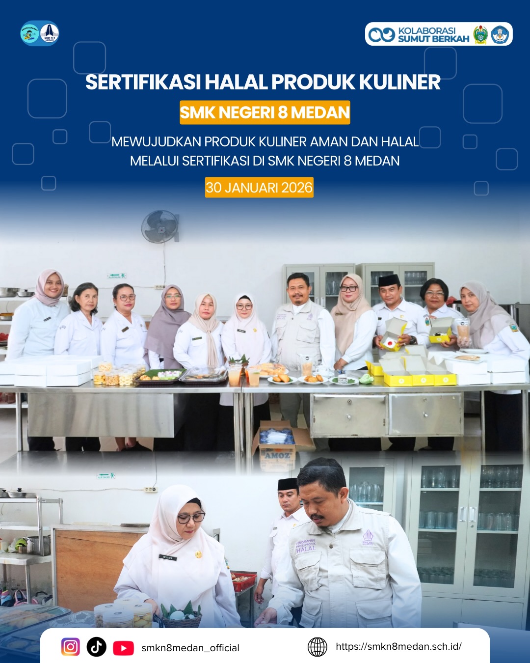 Sertifikasi Halal Produk Kuliner – SMK Negeri 8 Medan