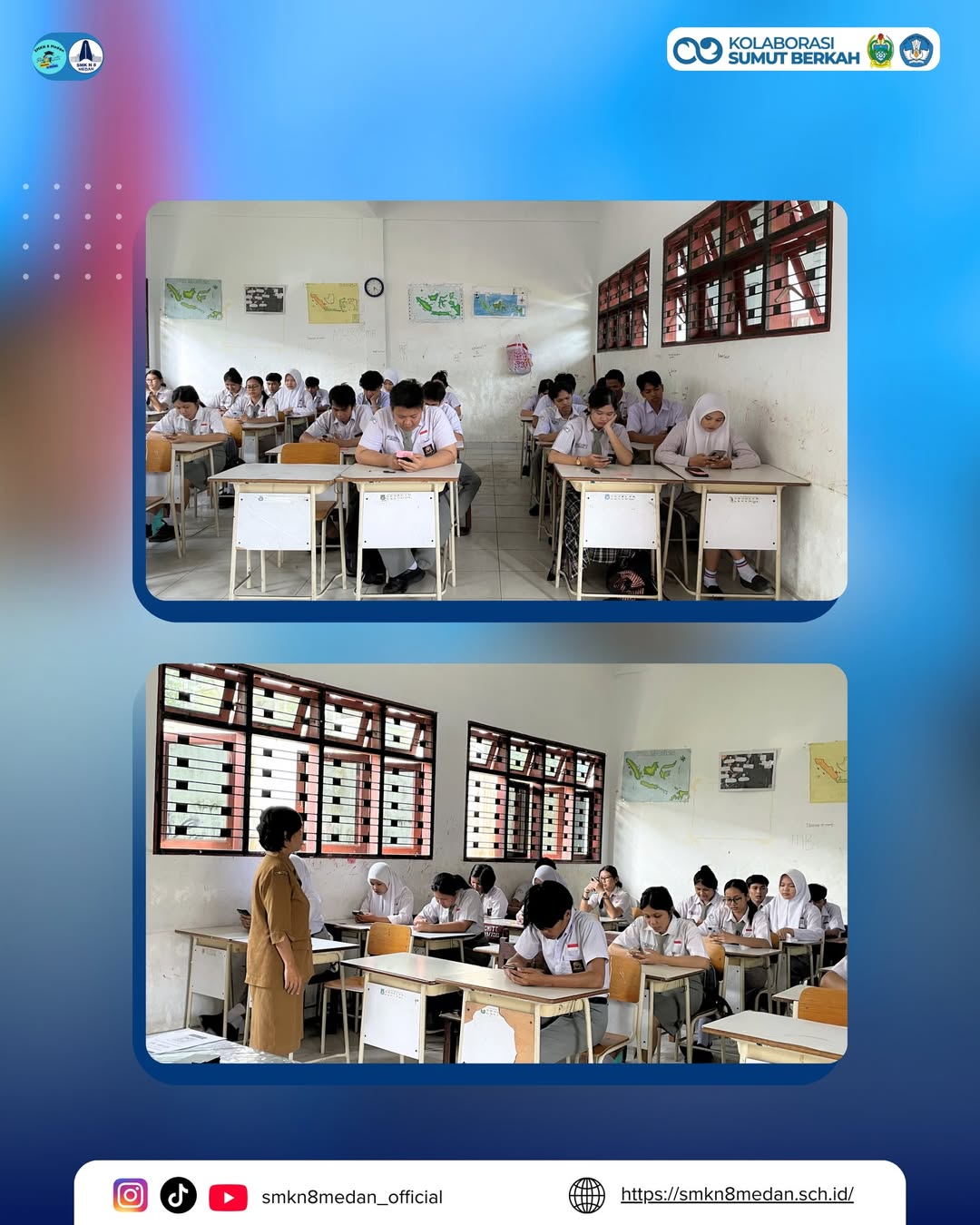 Kegiatan Pembelajaran Ramadhan di SMK Negeri 8 MedanSMK Negeri 8 Medan melaksanakan kegiatan pem (1)