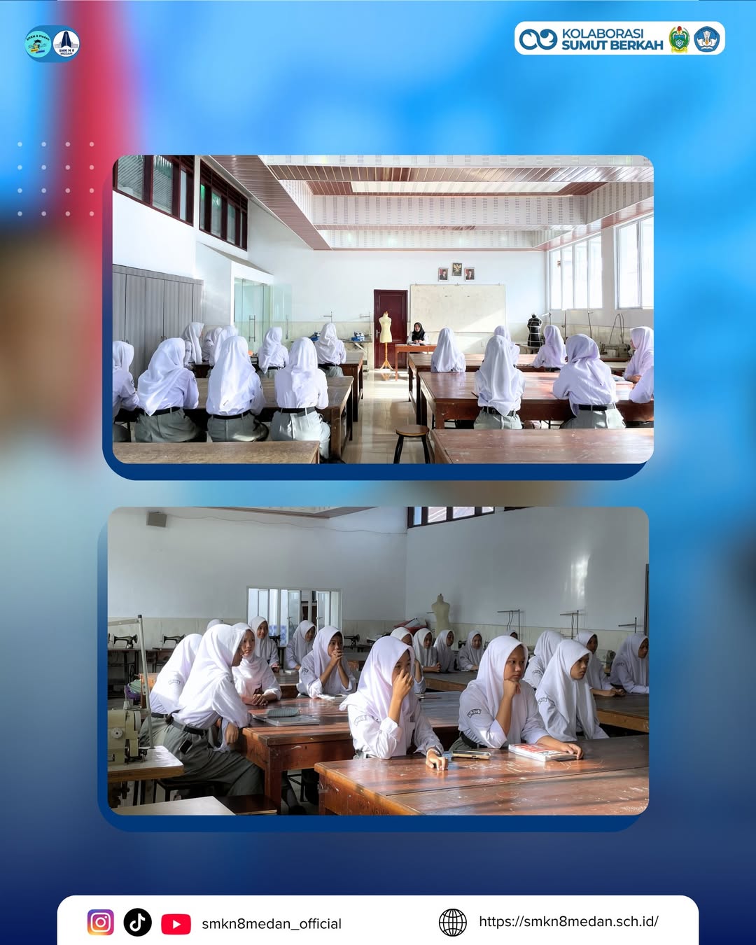 Kegiatan Pembelajaran Ramadhan di SMK Negeri 8 MedanSMK Negeri 8 Medan melaksanakan kegiatan pem (4)