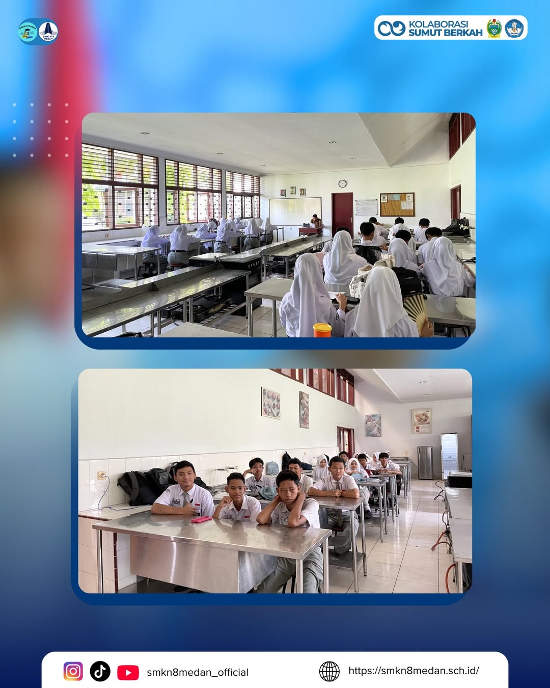 Kegiatan Pembelajaran Ramadhan di SMK Negeri 8 MedanSMK Negeri 8 Medan melaksanakan kegiatan pem (6)