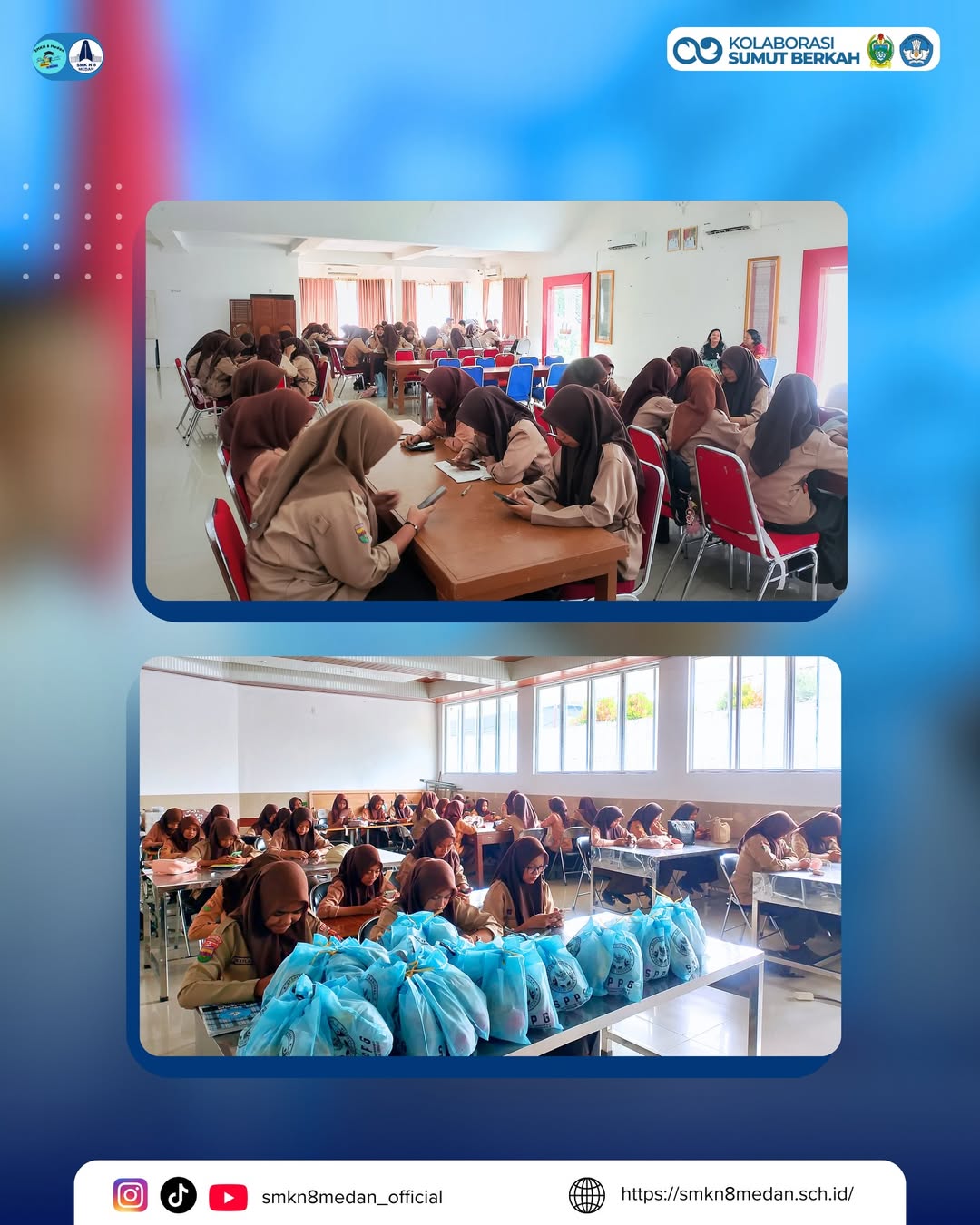 Pelaksanaan Asesmen Sumatif Tengah Semester Genap Kelas X dan XI (Last Day)SMK Negeri 8 Medan me (3)