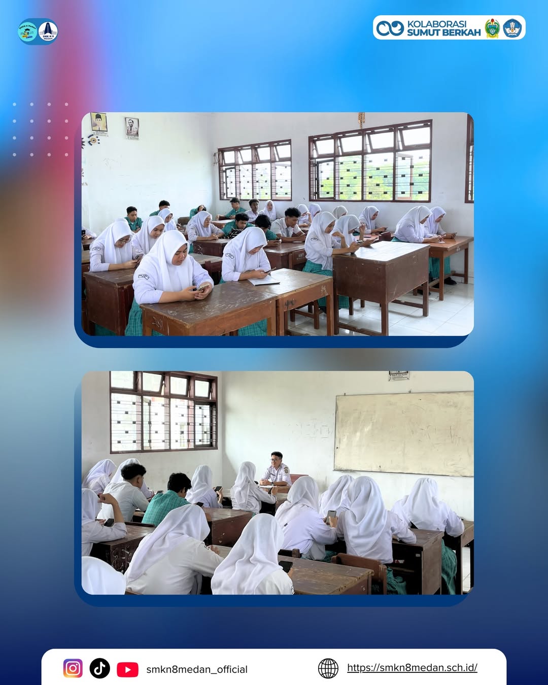 Pelaksanaan Asesmen Sumatif Tengah Semester Genap Kelas XIISMK Negeri 8 Medan melaksanakan kegia (1)