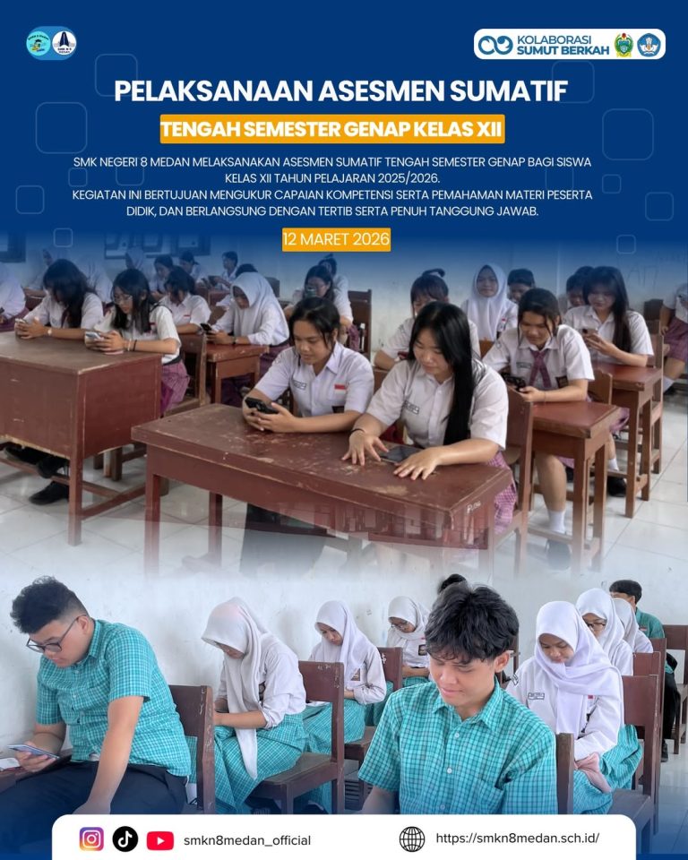 Pelaksanaan Asesmen Sumatif Tengah Semester Genap Kelas XII
