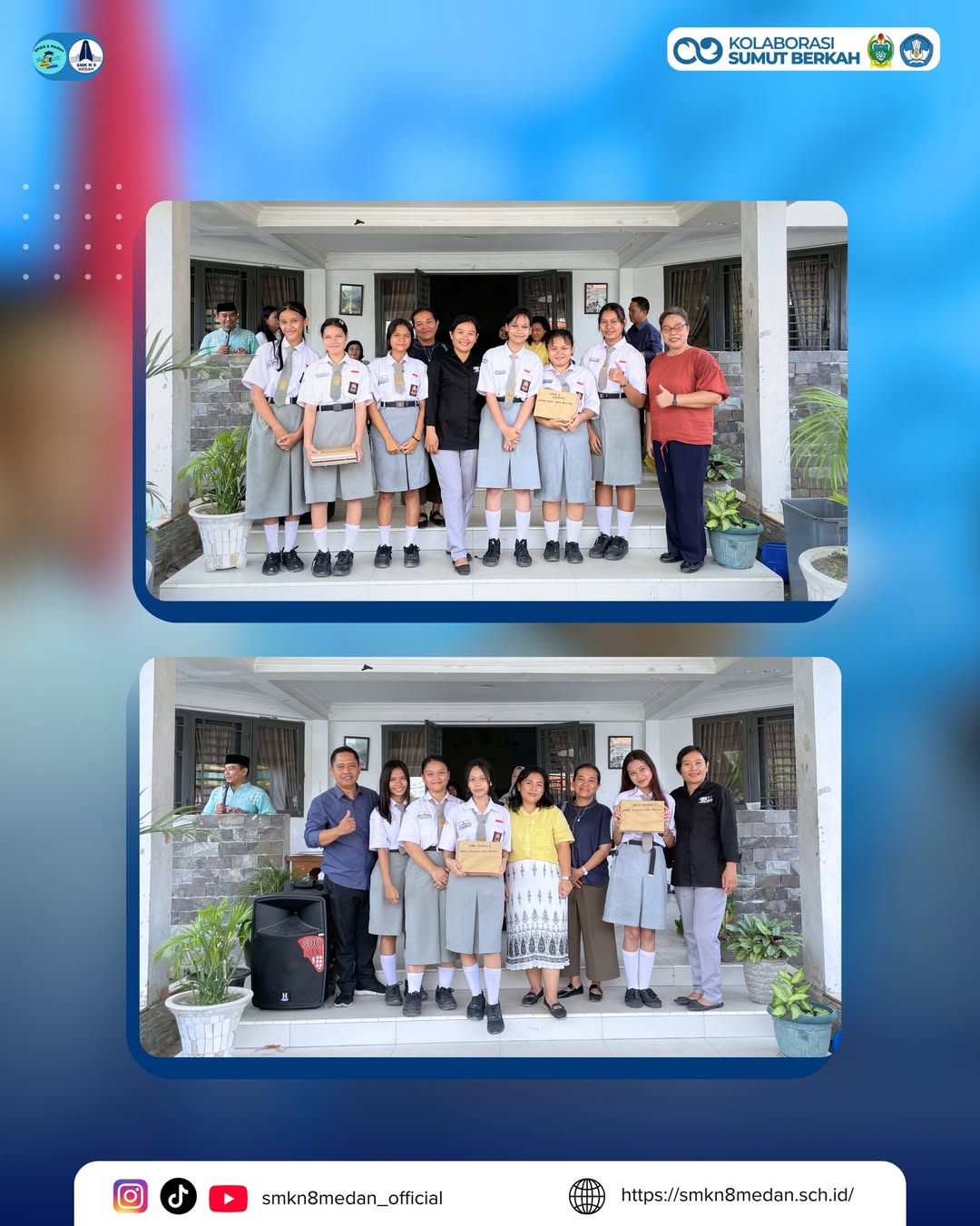 Pengumuman pemenang lomba kegiatan Ramadhan di SMK Negeri 8 Medan menjadi momen yang paling dina (3)