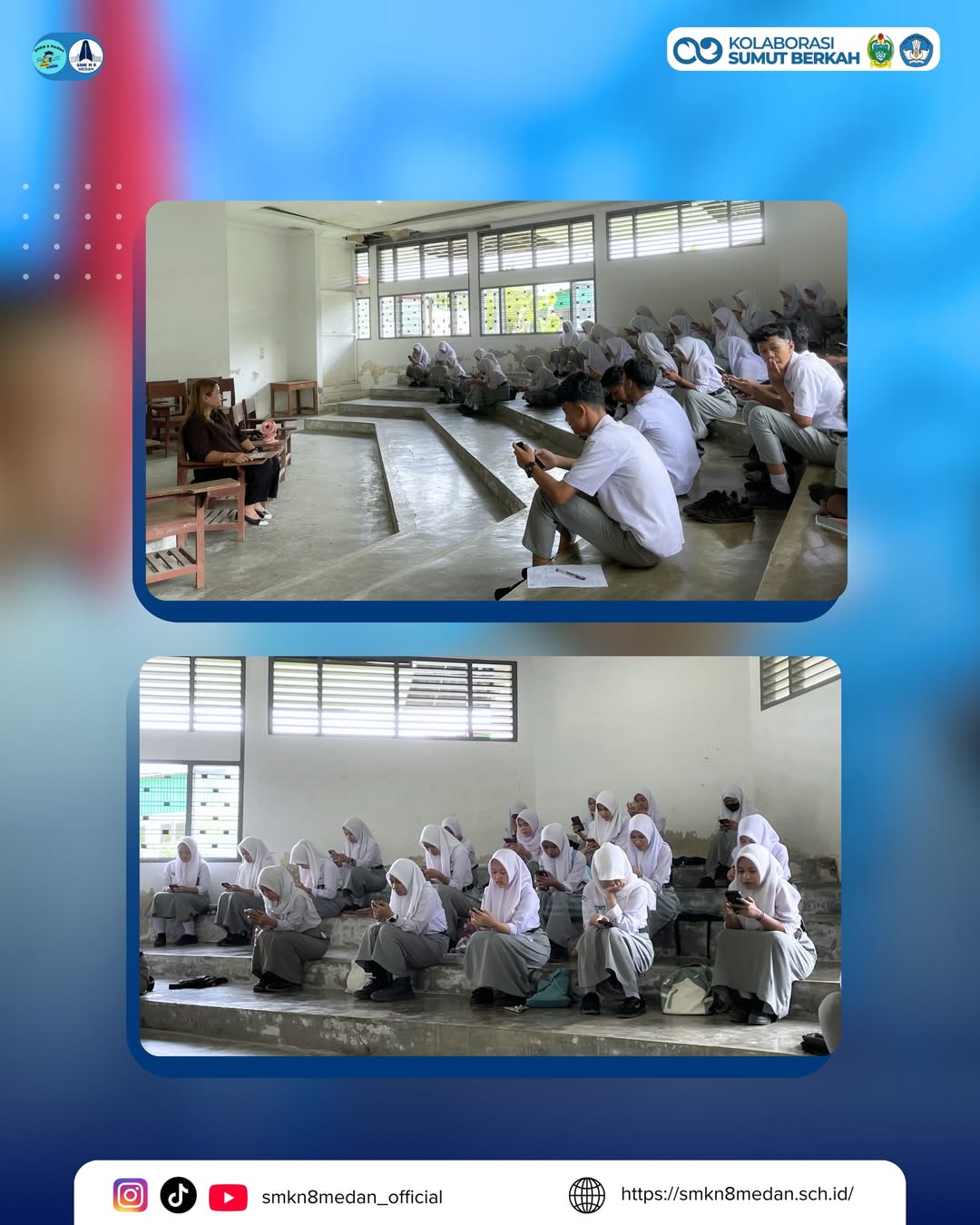 SMK Negeri 8 Medan melaksanakan Asesmen Sumatif Tengah Semester (ASTS) Genap bagi peserta didik (13)