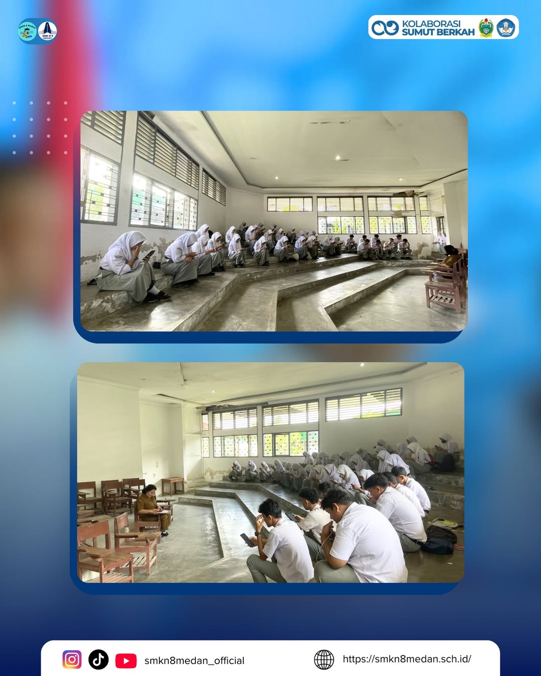 SMK Negeri 8 Medan melaksanakan Asesmen Sumatif Tengah Semester (ASTS) Genap bagi peserta didik (6)