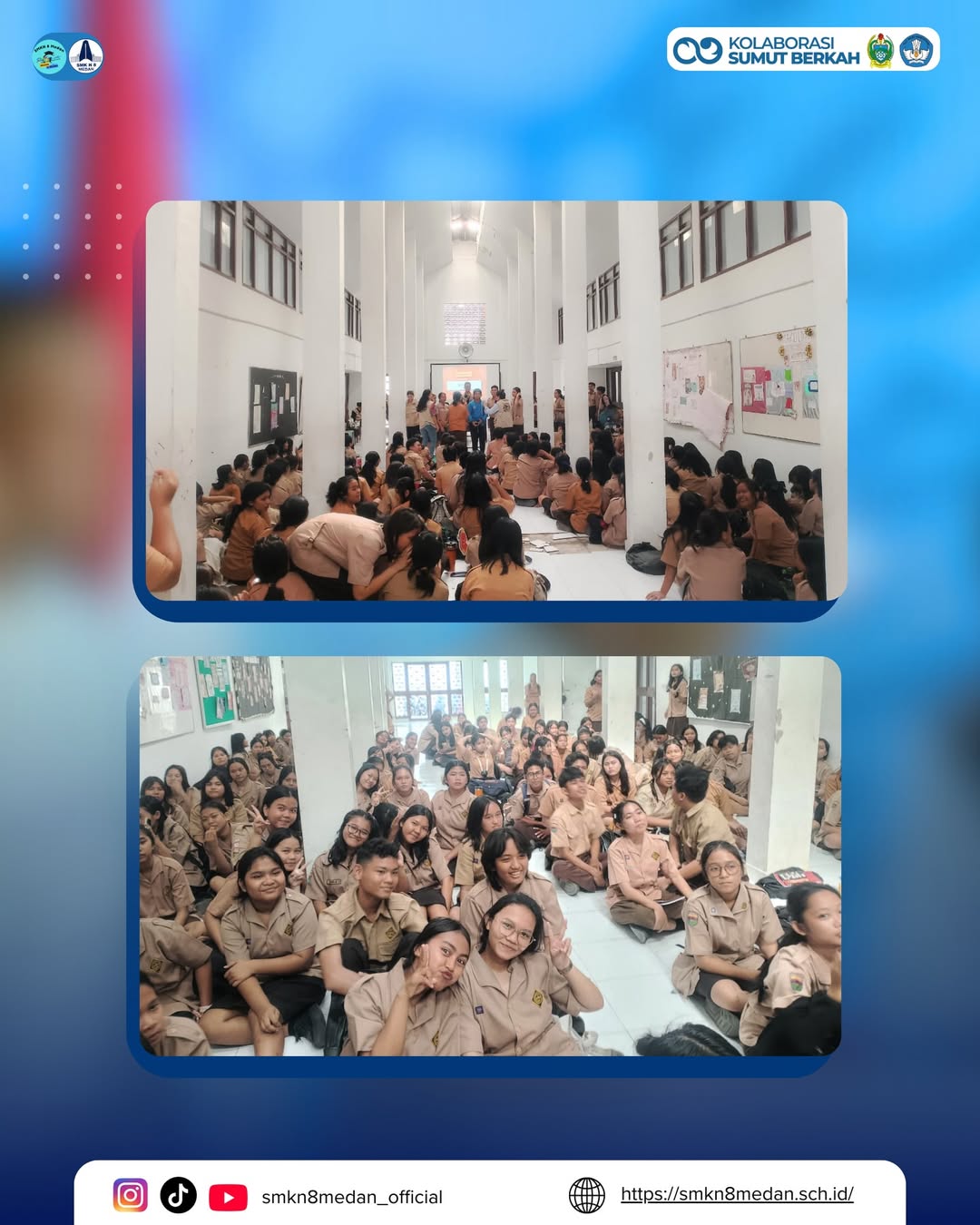 SMK Negeri 8 Medan melaksanakan kegiatan keagamaan pada 27 Februari 2026 dengan penuh khidmat da (4)