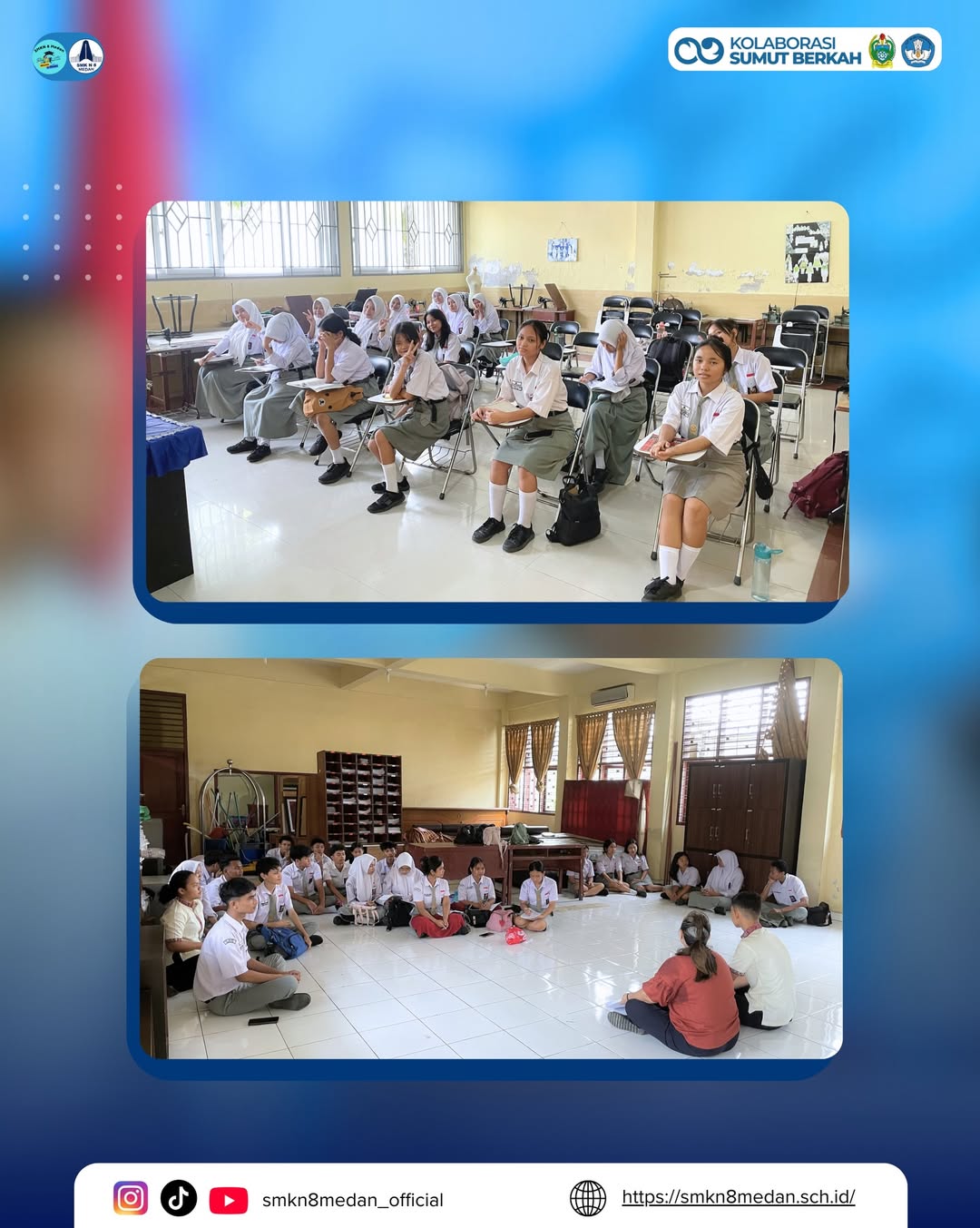SMK Negeri 8 Medan melaksanakan kegiatan pembelajaran selama bulan Ramadhan yang meliputi pelaks (2)