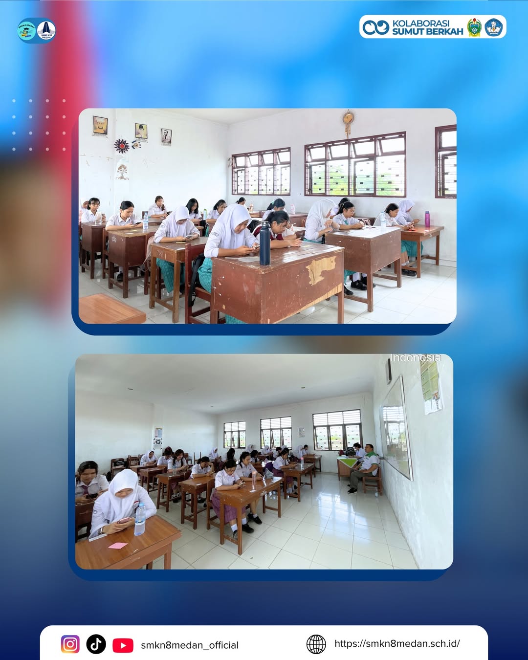 Pelaksanaan Asesmen Sumatif Semester Genap Kelas XII di SMK Negeri 8 Medan Tahun Pelajaran 2025- (1)