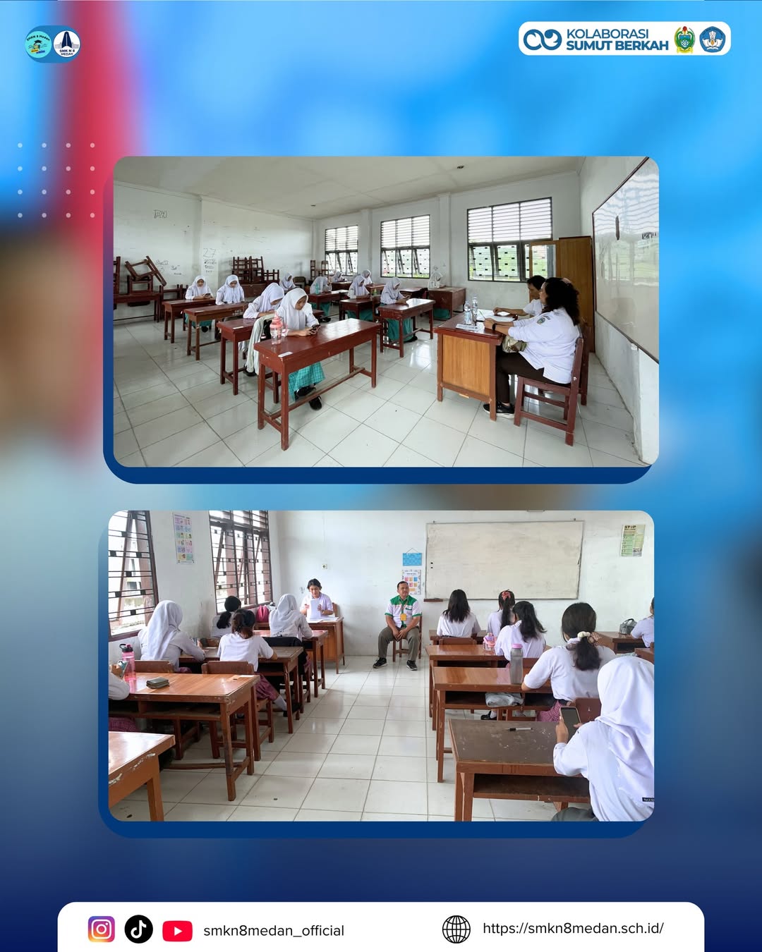 Pelaksanaan Asesmen Sumatif Semester Genap Kelas XII di SMK Negeri 8 Medan Tahun Pelajaran 2025- (2)