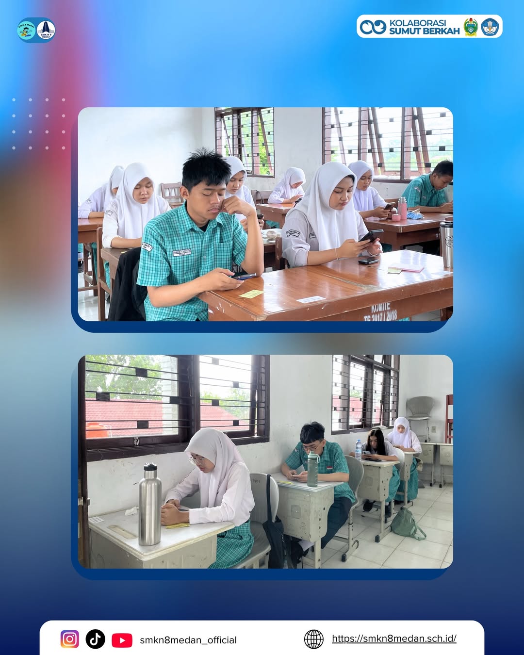 Pelaksanaan Asesmen Sumatif Semester Genap Kelas XII di SMK Negeri 8 Medan Tahun Pelajaran 2025- (4)