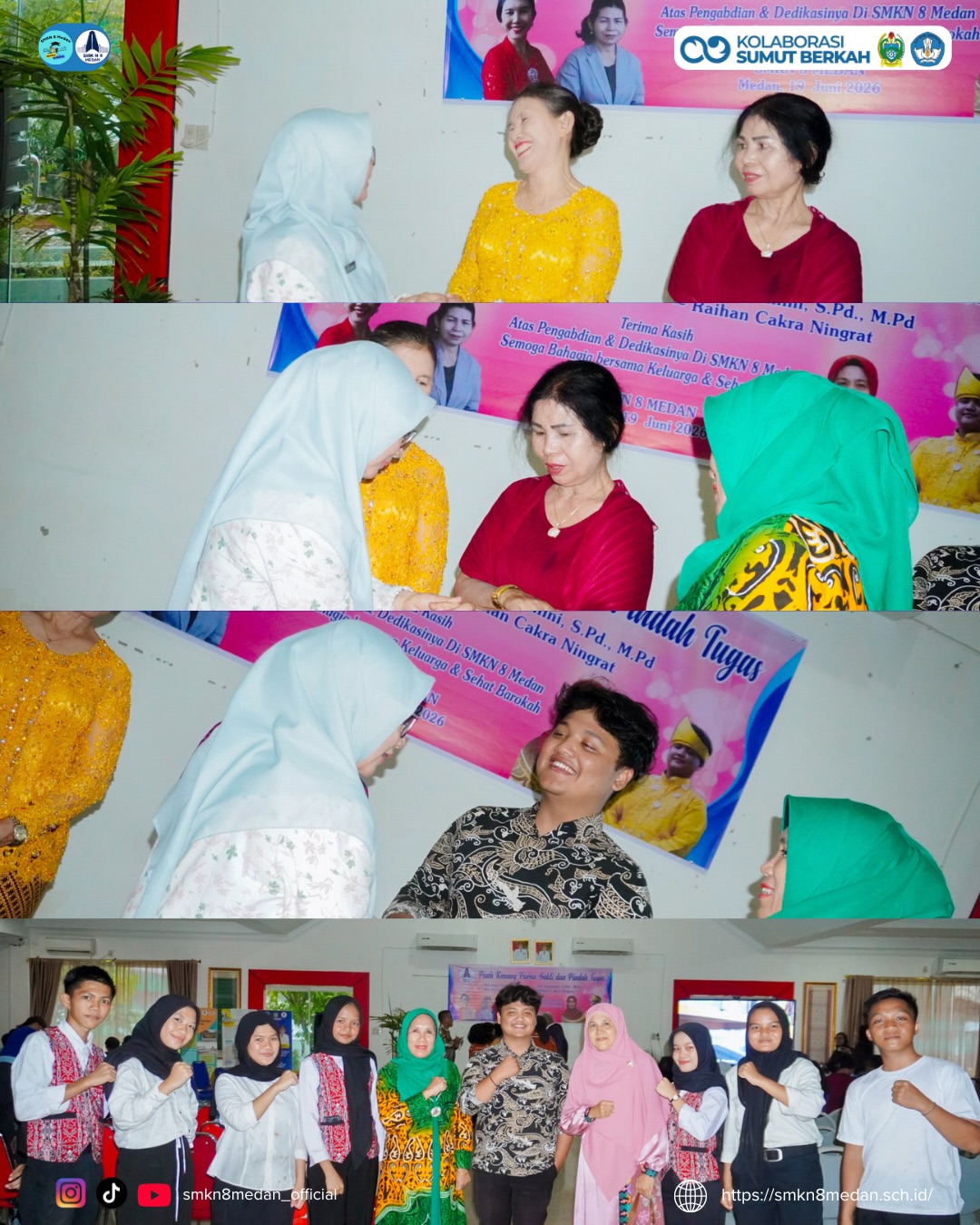 Hari ini menjadi momen yang penuh haru sekaligus penuh makna bagi keluarga besar SMK Negeri 8 Me (6)