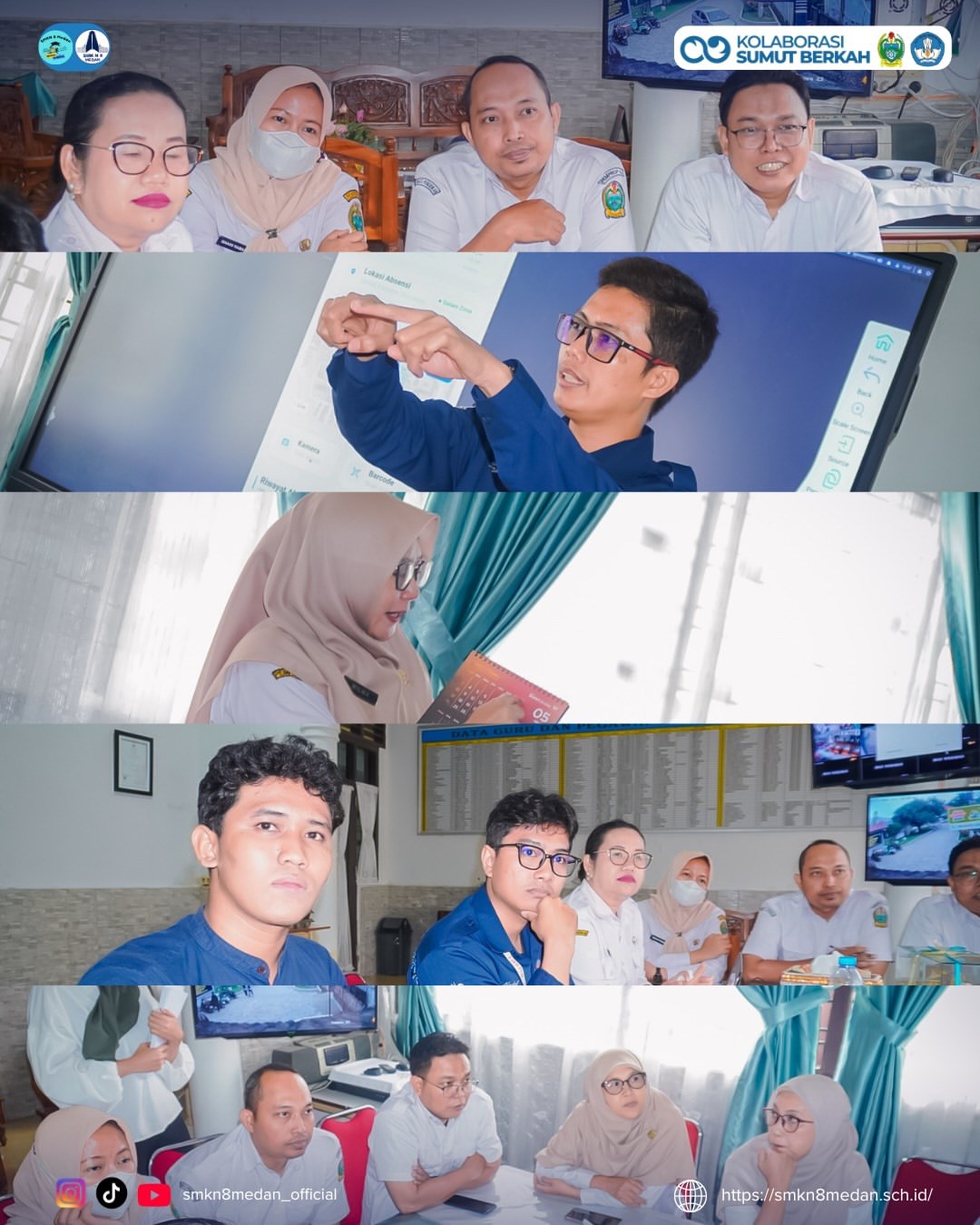 Rapat pembahasan absensi kehadiran siswa dan guru secara online serta penguatan penggunaan LMS u (1)