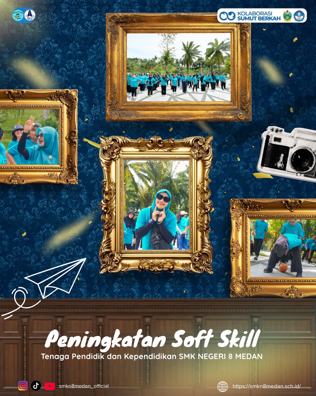 SMK Negeri 8 Medan melaksanakan kegiatan Peningkatan Soft Skill bagi Tenaga Pendidik dan Tenaga Kependidikan