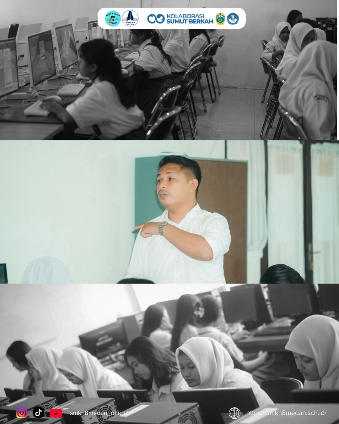 Persiapan menuju pelaksanaan Tes Kemampuan Akademik (TKA) terus dilakukan oleh siswa SMK Negeri (1)