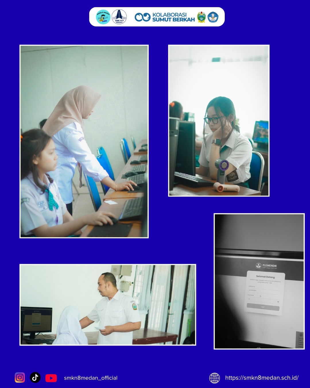 Persiapan menuju pelaksanaan Tes Kemampuan Akademik (TKA) terus dilakukan oleh siswa SMK Negeri (3)