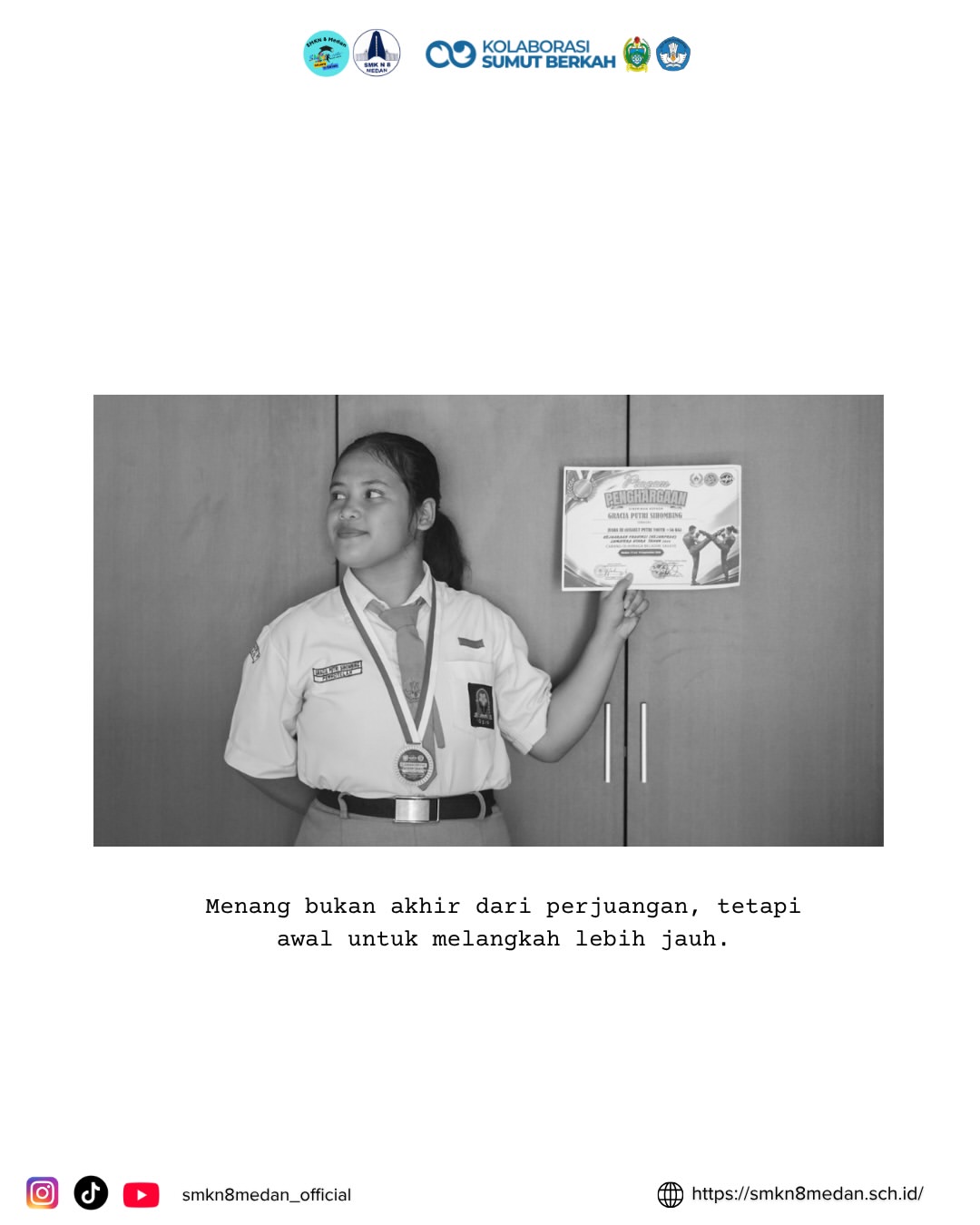 Proud moment! 🎉Selamat buat Grecia Putri Sihombing yang berhasil meraih Juara 3 (Assault Putri (2)