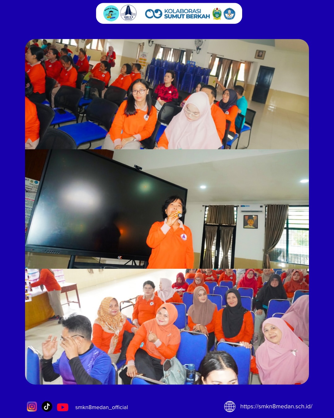 Rapat Sosialisasi Pelaksanaan Pembatasan Penggunaan Gawai bagi Murid SMK Negeri 8 MedanSMK Neger (4)