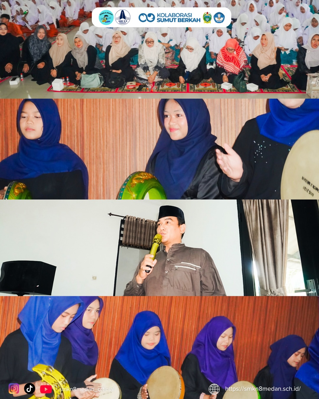 Selamat memperingati Maulid Nabi Muhammad SAW! ✨Momen berharga bagi keluarga besar SMKN 8 Medan (3)