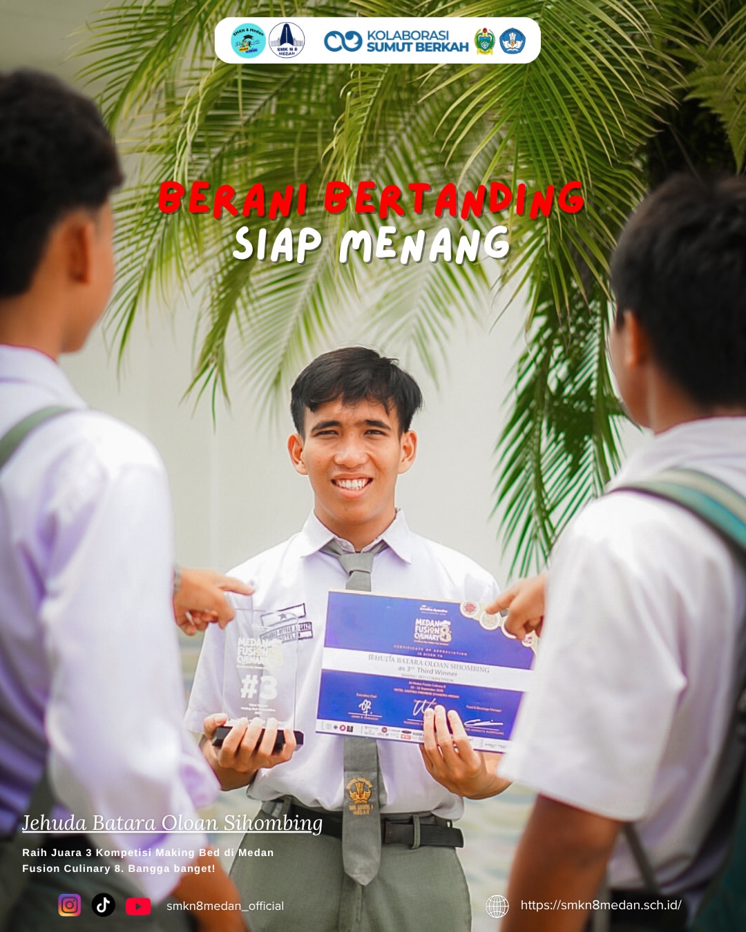 Selamat untuk Jehuda Batara Oloan Sihombing yang telah meraih Juara 3 (3rd Winner) dalam Making