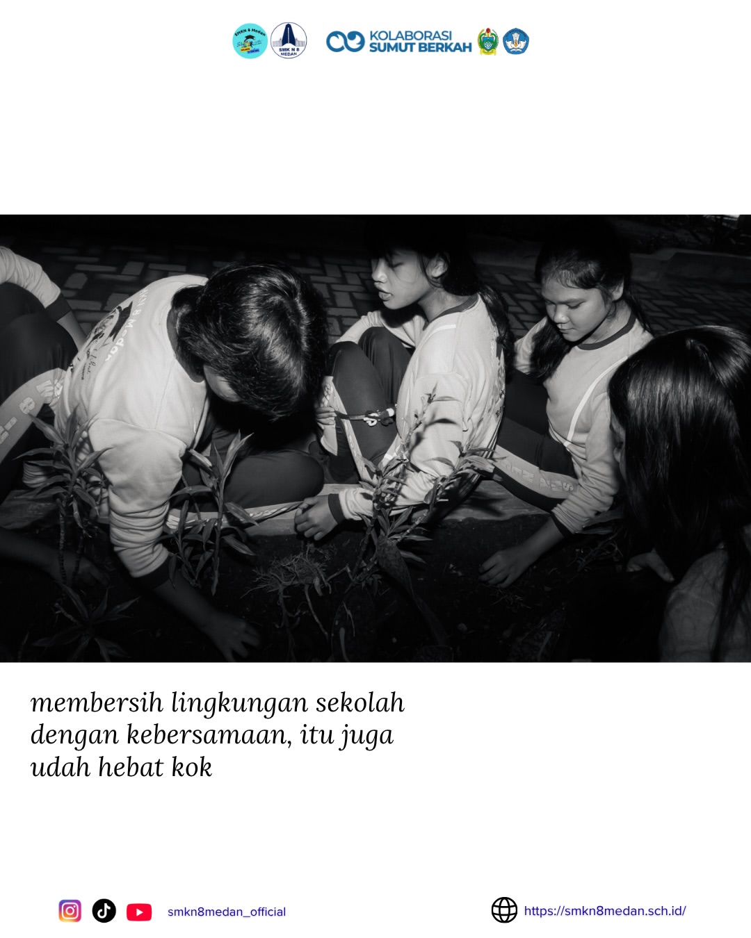 🌿 Jumat Bersih, Sekolah Sehat! 🧹✨Jumat, 28 Juli 2026, keluarga besar SMK Negeri 8 Medan kembal (1)