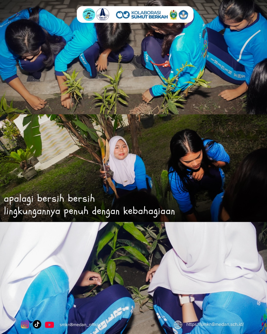 🌿 Jumat Bersih, Sekolah Sehat! 🧹✨Jumat, 28 Juli 2026, keluarga besar SMK Negeri 8 Medan kembal (2)