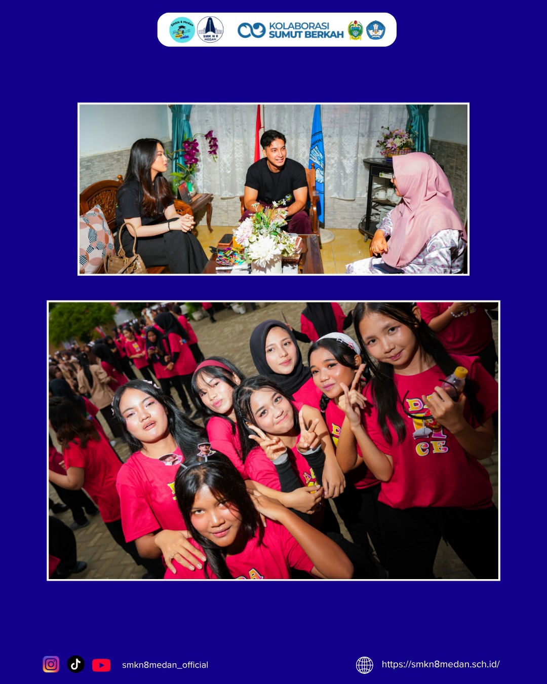 🎬✨ Kunjungan Cast Film “Garam Muda” dari Viu ke SMK Negeri 8 Medan!Hari ini, Kamis, 03 Septembe (14)