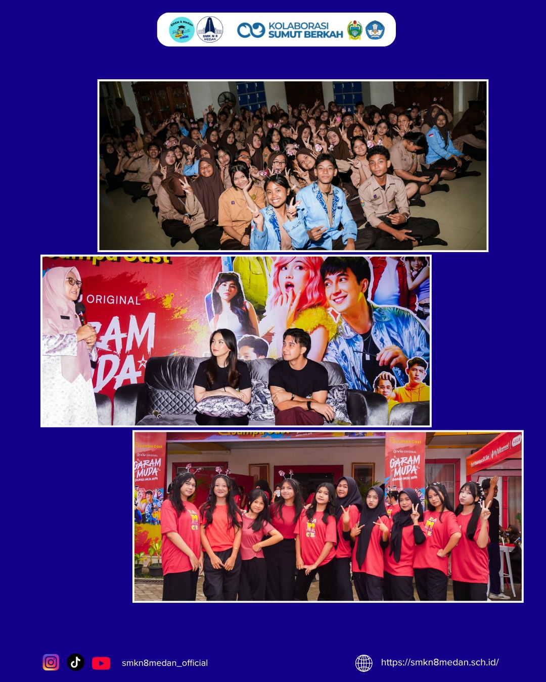 🎬✨ Kunjungan Cast Film “Garam Muda” dari Viu ke SMK Negeri 8 Medan!Hari ini, Kamis, 03 Septembe (2)