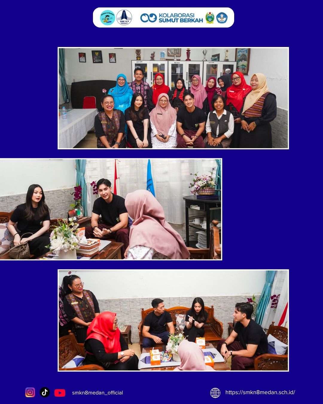 🎬✨ Kunjungan Cast Film “Garam Muda” dari Viu ke SMK Negeri 8 Medan!Hari ini, Kamis, 03 Septembe (4)