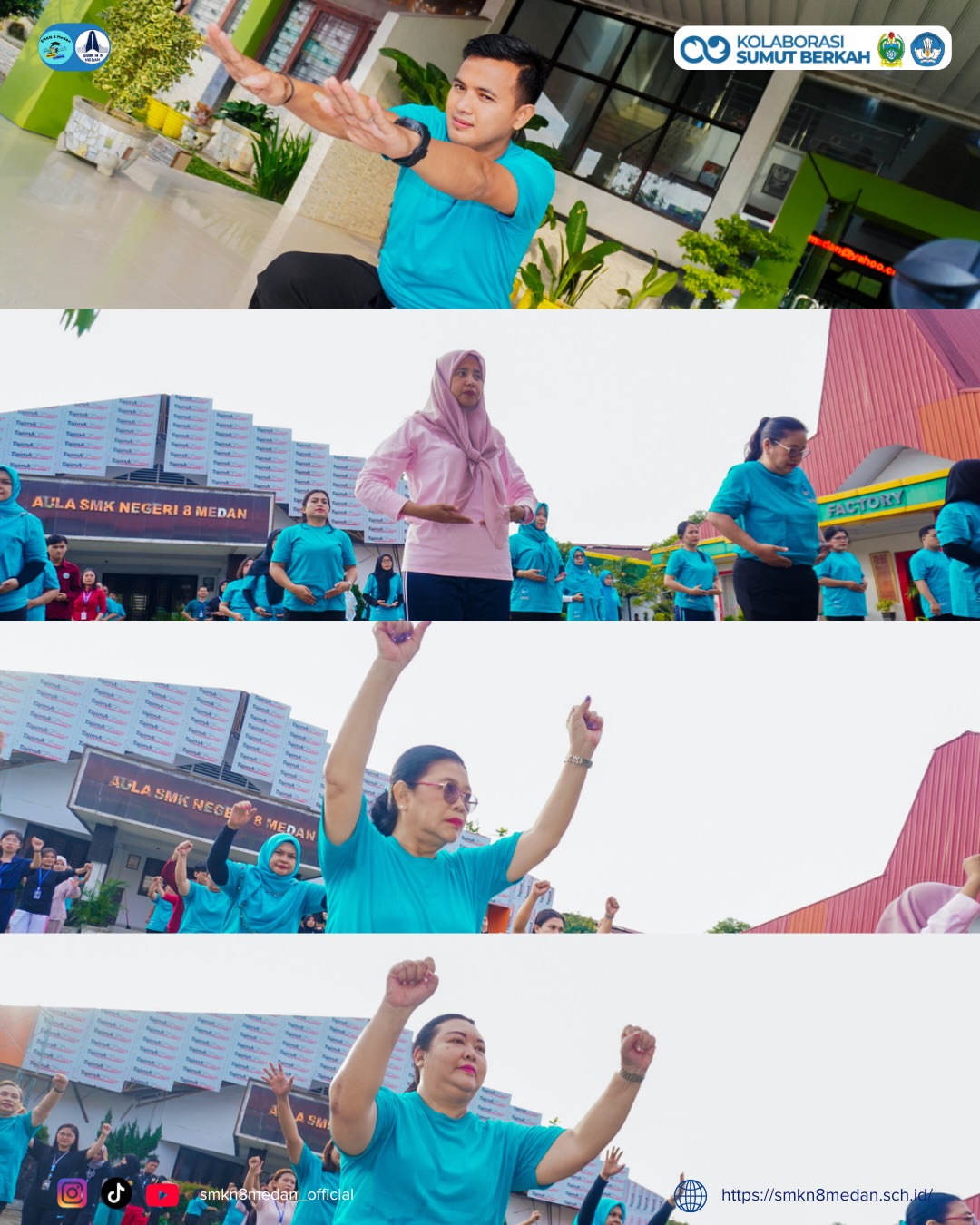 🏃_♀️ Guru dan Staf Sehat, Sekolah Hebat 💙Jumat, 24 Juli 2026, seluruh guru dan staf SMK Negeri (2)