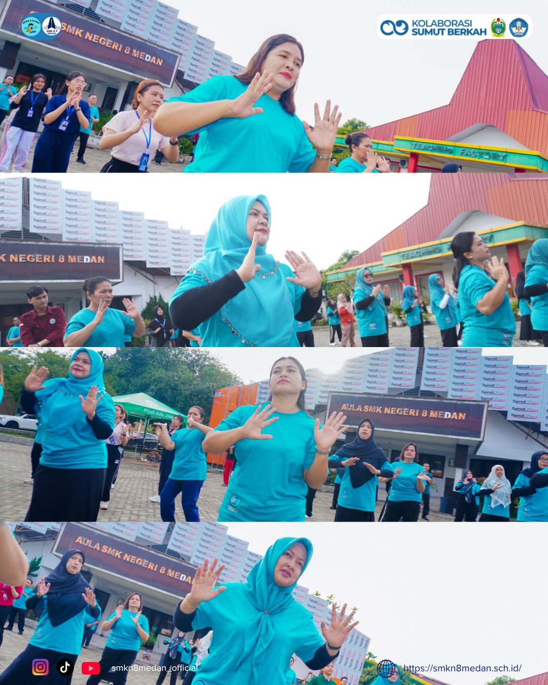 🏃_♀️ Guru dan Staf Sehat, Sekolah Hebat 💙Jumat, 24 Juli 2026, seluruh guru dan staf SMK Negeri (3)
