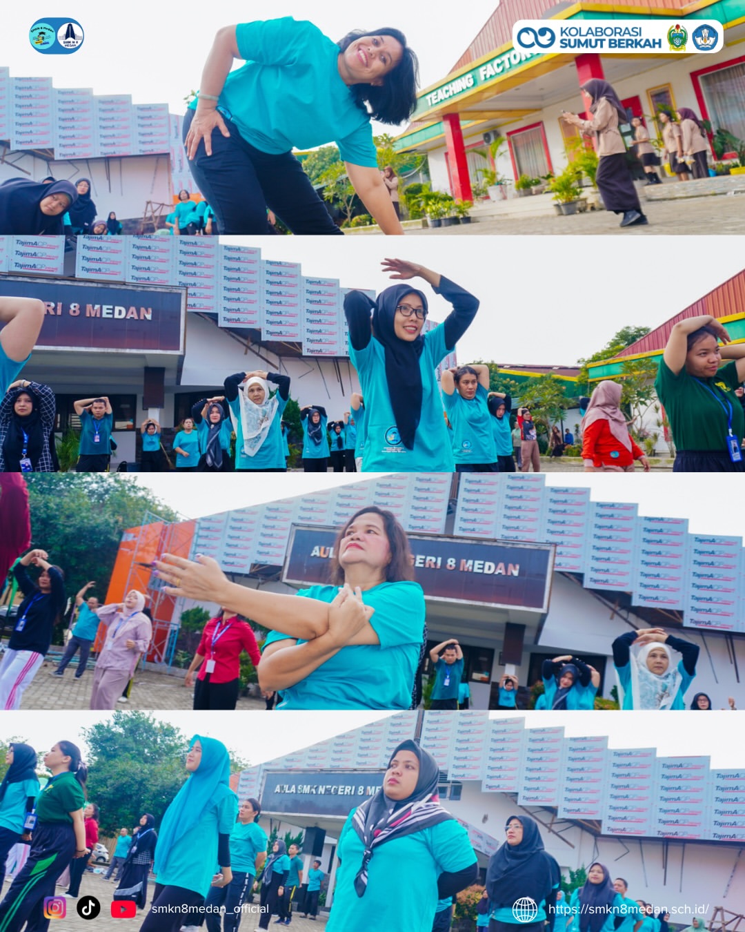 🏃_♀️ Guru dan Staf Sehat, Sekolah Hebat 💙Jumat, 24 Juli 2026, seluruh guru dan staf SMK Negeri (7)
