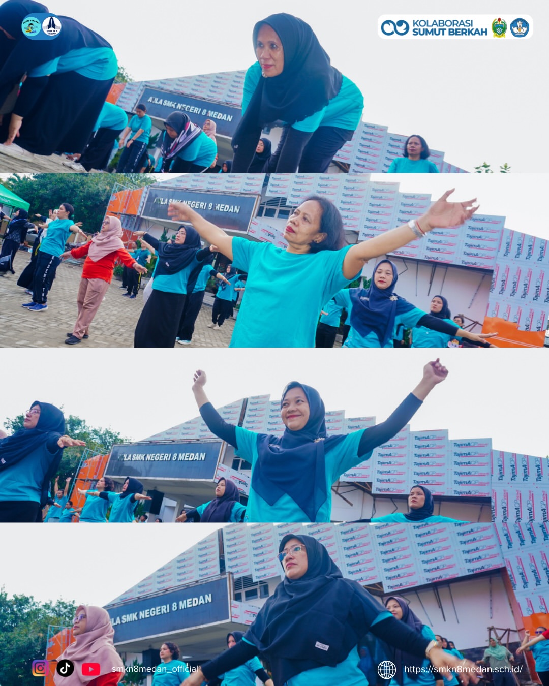 🏃_♀️ Guru dan Staf Sehat, Sekolah Hebat 💙Jumat, 24 Juli 2026, seluruh guru dan staf SMK Negeri (8)