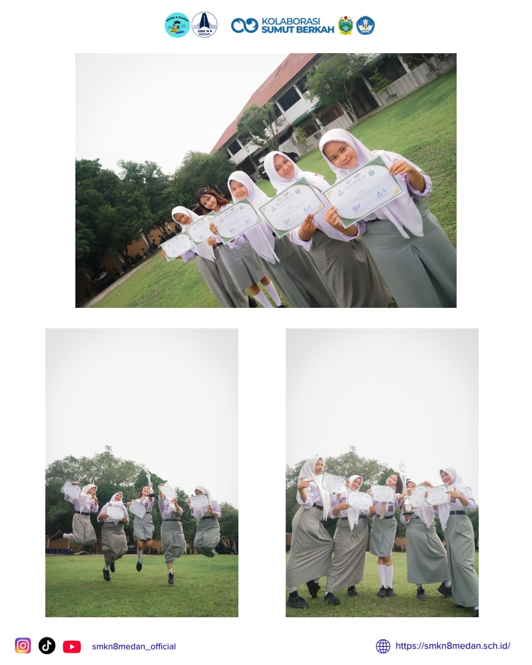 🏆 JUARA 3! 🎉Selamat kepada siswa-siswi SMK Negeri 8 Medan yang berhasil meraih Juara 3 Lomba S (2)