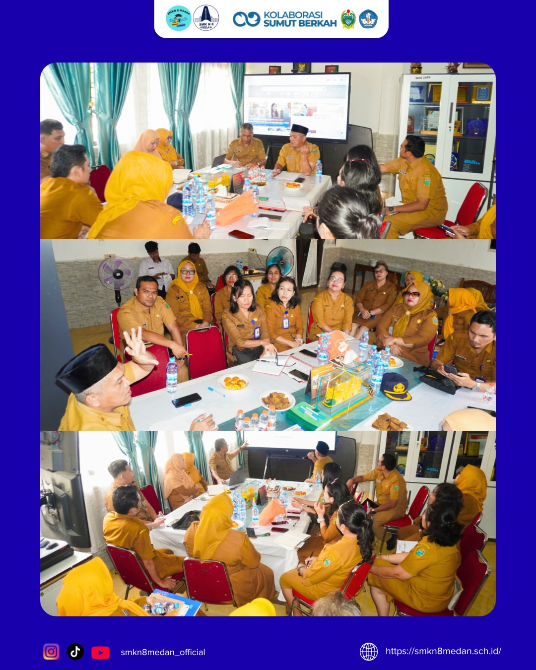 📌 Dokumentasi Rapat Dinas Pendidikan Cabang Dinas Wilayah ISMK Negeri 8 Medan turut menghadiri (2)